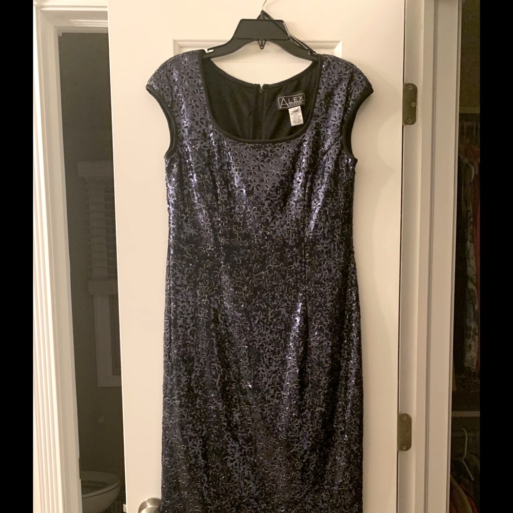 Women’s beautiful sequined evening/cocktail dress